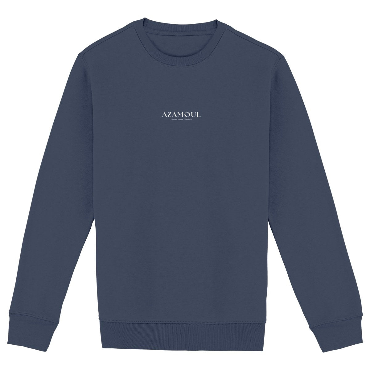 Pull azamoul pour homme - portez votre identité par azamoul mode et accessoires berbères couleur bleu marine