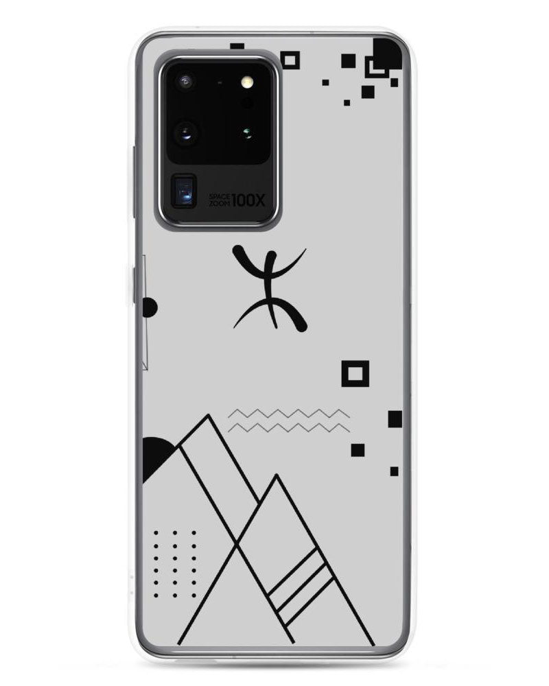 coque abstract amazigh l'univers amazigh berbère par azamoul mode accessoires berbères samsung galaxy s20Ultra