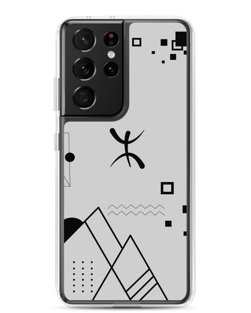 coque abstract amazigh azamoul mode accessoires berbères samsung galaxy s21 ultra