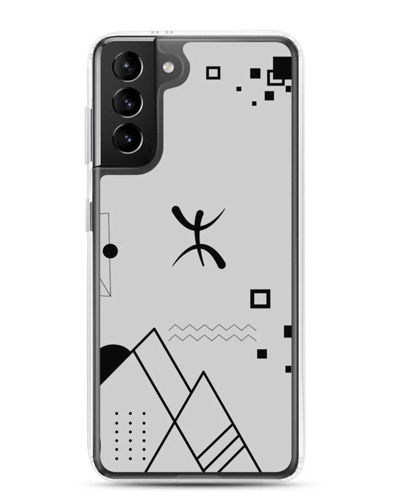 coque abstract amazigh azamoul mode accessoires berbères samsung galaxy s21 plus