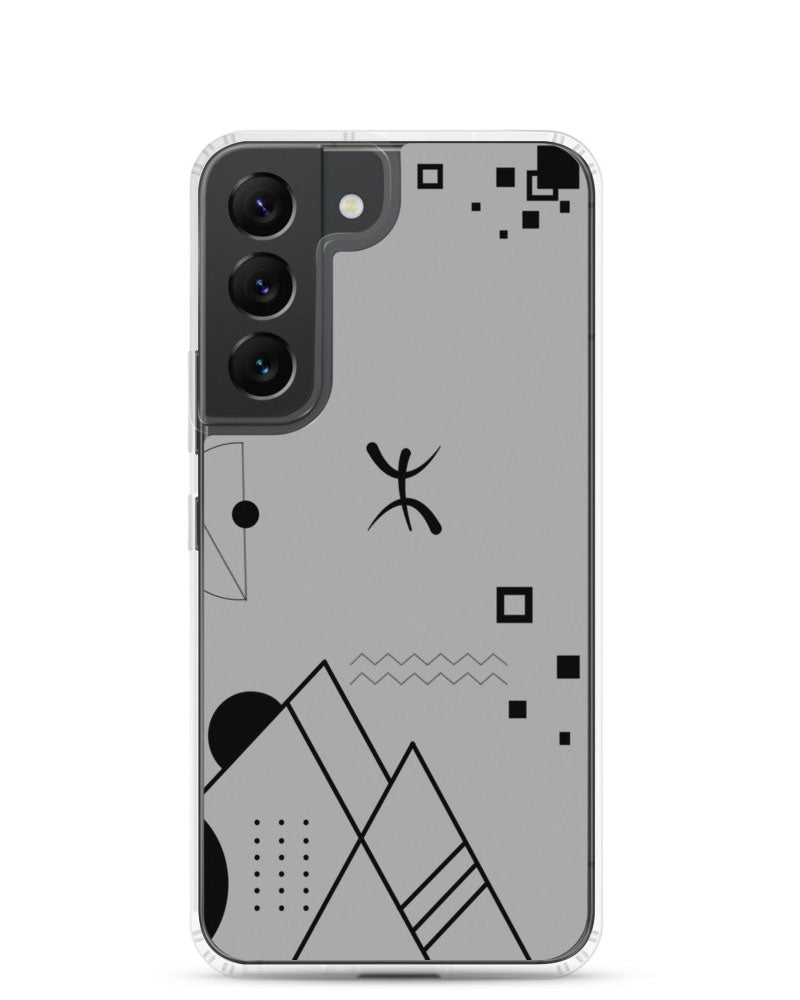 coque abstract amazigh azamoul mode accessoires berbères samsung galaxy s22