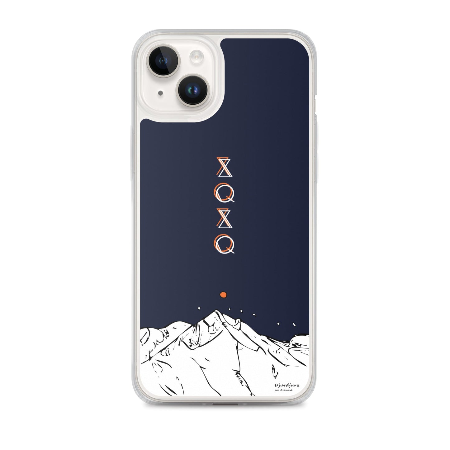 Coque Djurdjura de la kabylie en algérie Tifinagh de Iphone par azamoul mode et accessoires berbères amazigh