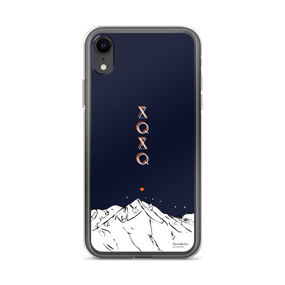 Coque Djurdjura de la kabylie en algérie Tifinagh de Iphone par azamoul mode et accessoires berbères amazigh