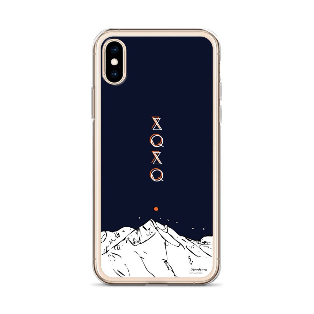 Coque Djurdjura de la kabylie en algérie Tifinagh de Iphone par azamoul mode et accessoires berbères amazigh
