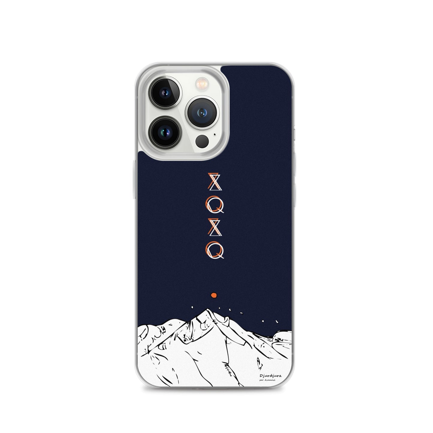 Coque Djurdjura de la kabylie en algérie Tifinagh de Iphone par azamoul mode et accessoires berbères amazigh