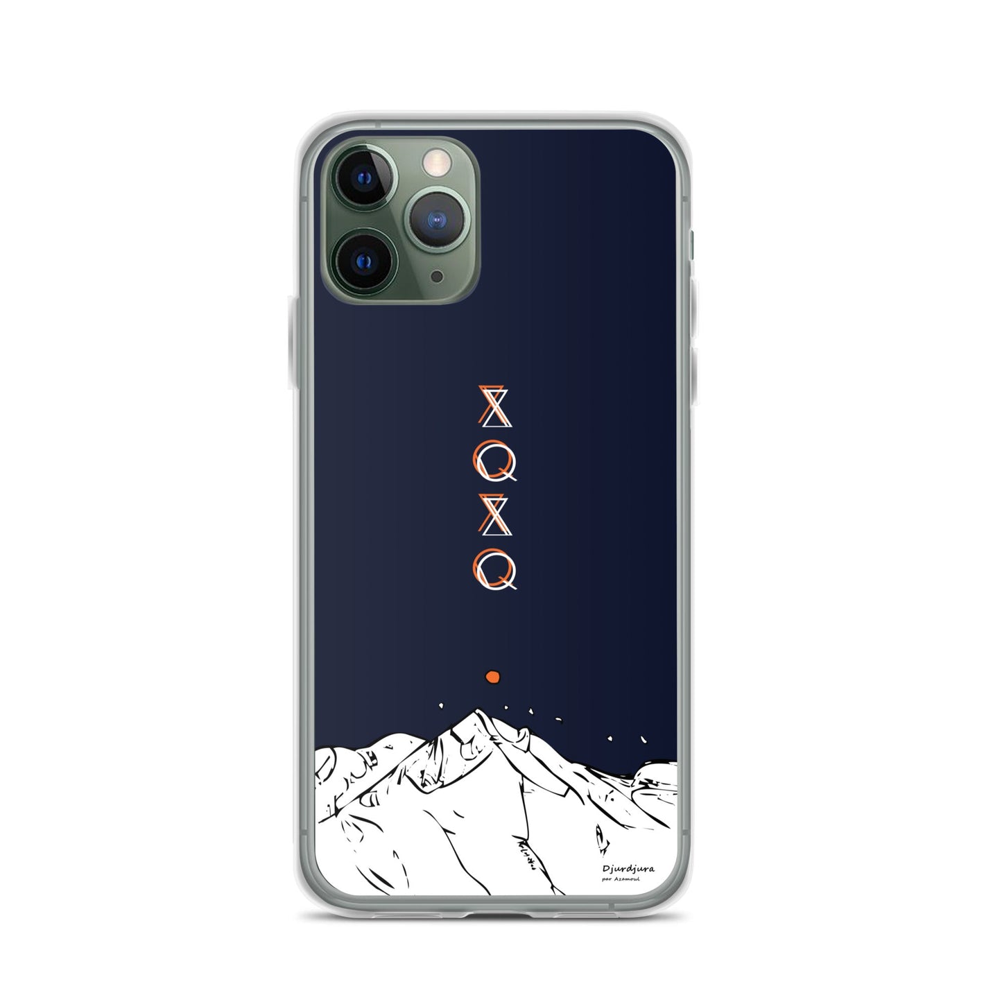 Coque Djurdjura de la kabylie en algérie Tifinagh de Iphone par azamoul mode et accessoires berbères amazigh