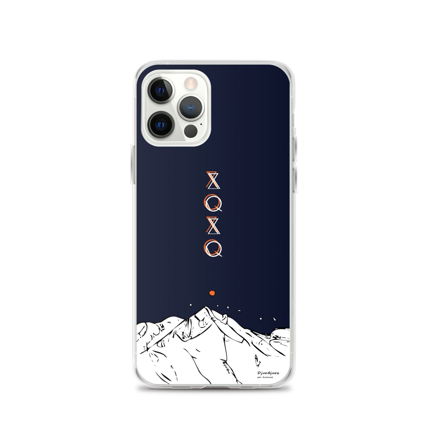 Coque Djurdjura de la kabylie en algérie Tifinagh de Iphone par azamoul mode et accessoires berbères amazigh
