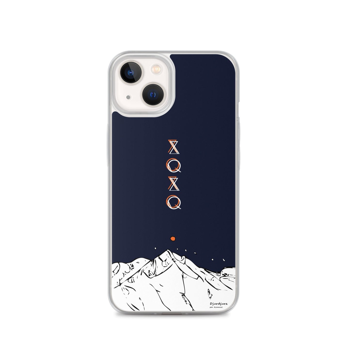 Coque Djurdjura de la kabylie en algérie Tifinagh de Iphone par azamoul mode et accessoires berbères amazigh