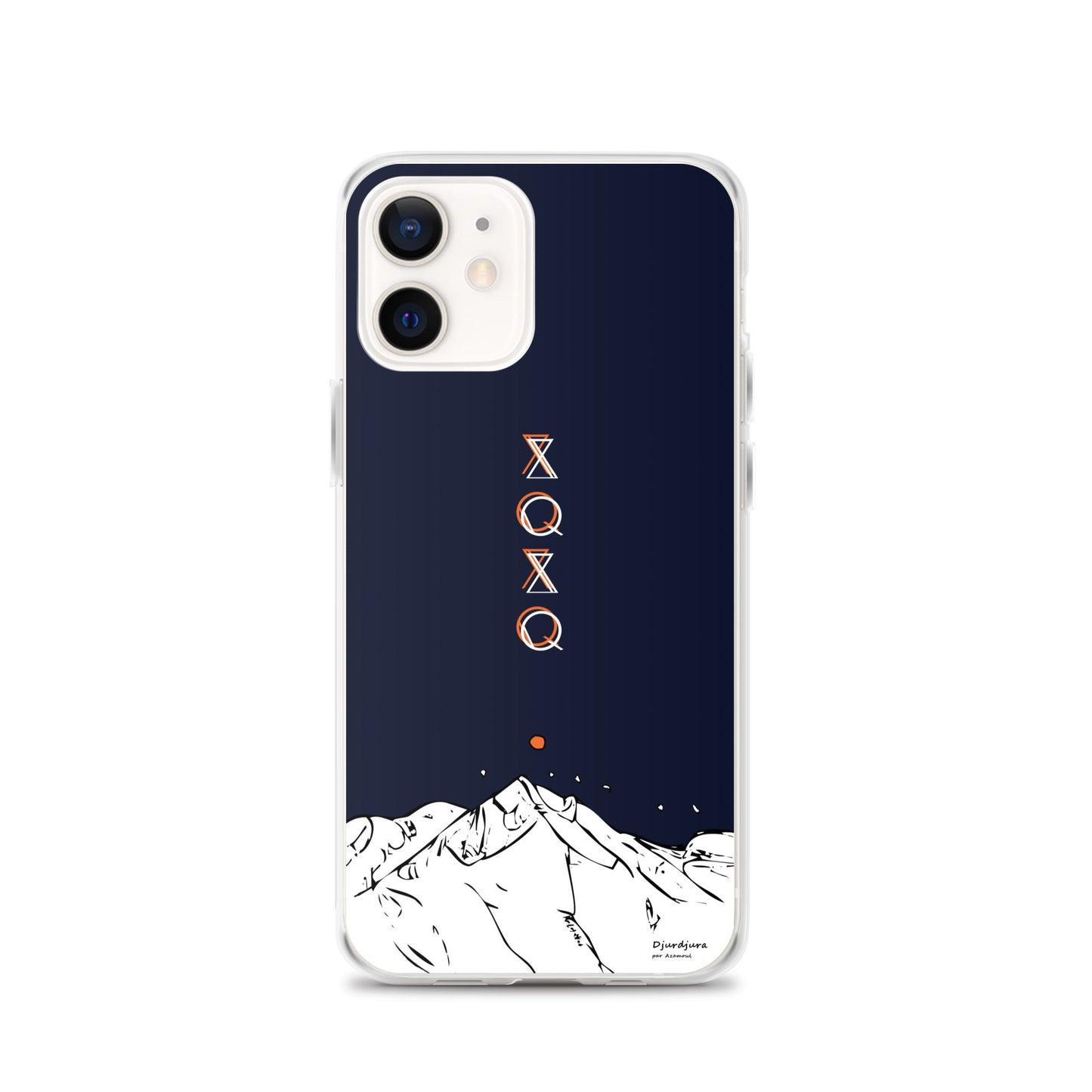 Coque Djurdjura de la kabylie en algérie Tifinagh de Iphone par azamoul mode et accessoires berbères amazigh