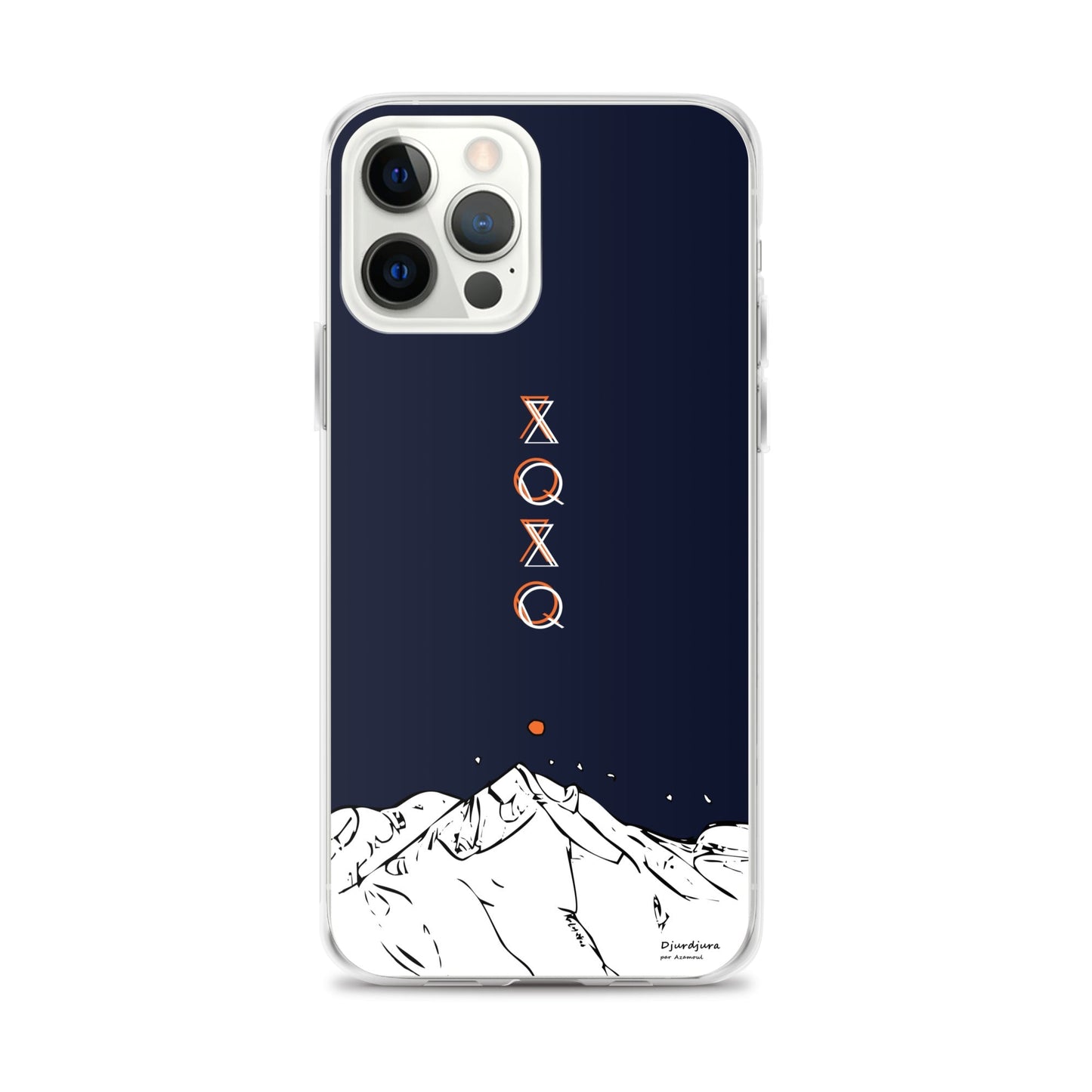 Coque Djurdjura de la kabylie en algérie Tifinagh de Iphone par azamoul mode et accessoires berbères amazigh