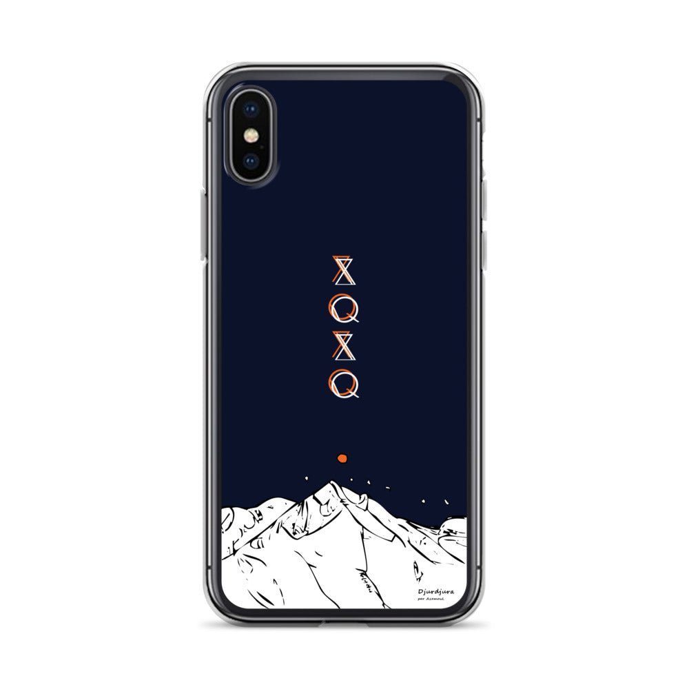 Coque Djurdjura de la kabylie en algérie Tifinagh de Iphone par azamoul mode et accessoires berbères amazigh