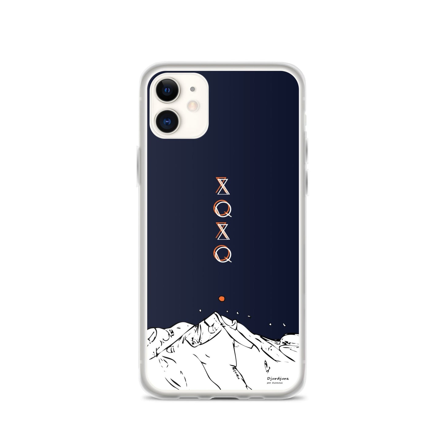Coque Djurdjura de la kabylie en algérie Tifinagh de Iphone par azamoul mode et accessoires berbères amazigh