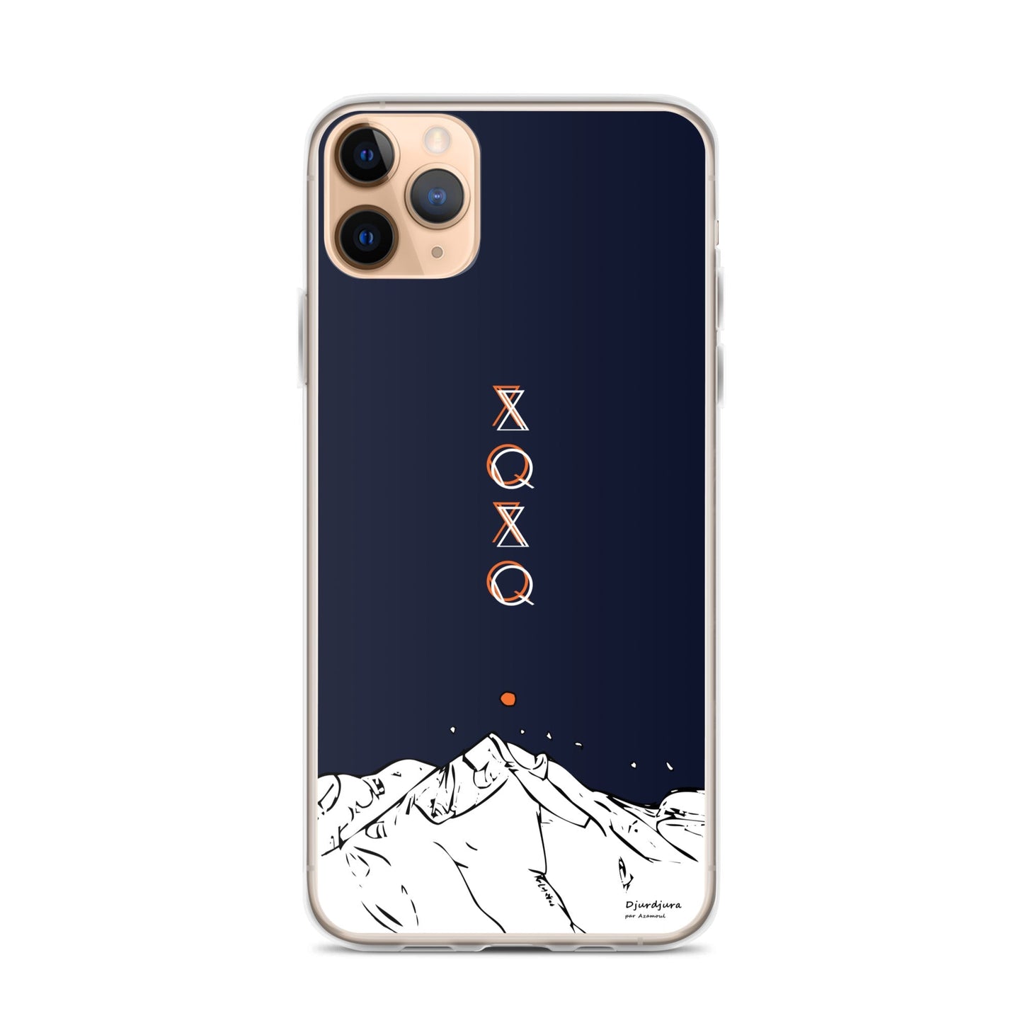 Coque Djurdjura de la kabylie en algérie Tifinagh de Iphone par azamoul mode et accessoires berbères amazigh