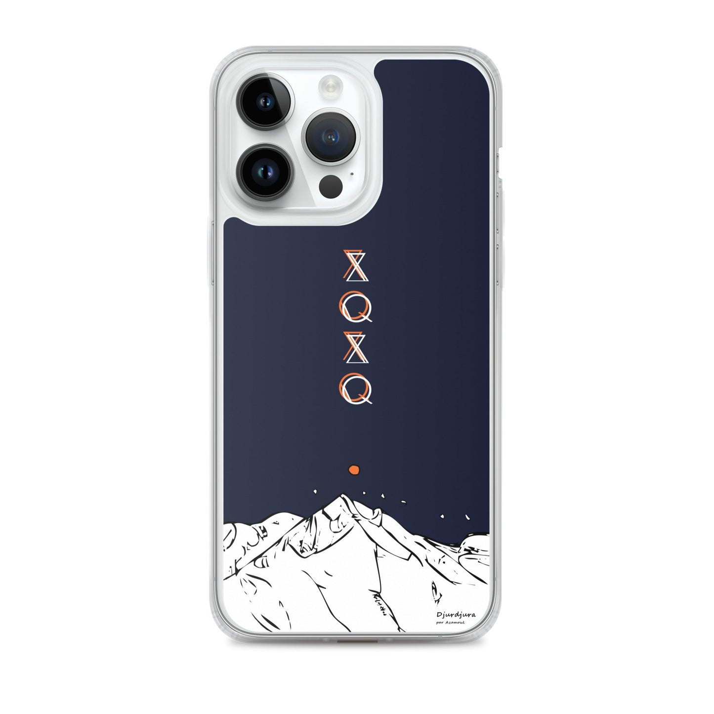 Coque Djurdjura de la kabylie en algérie Tifinagh de Iphone par azamoul mode et accessoires berbères amazigh