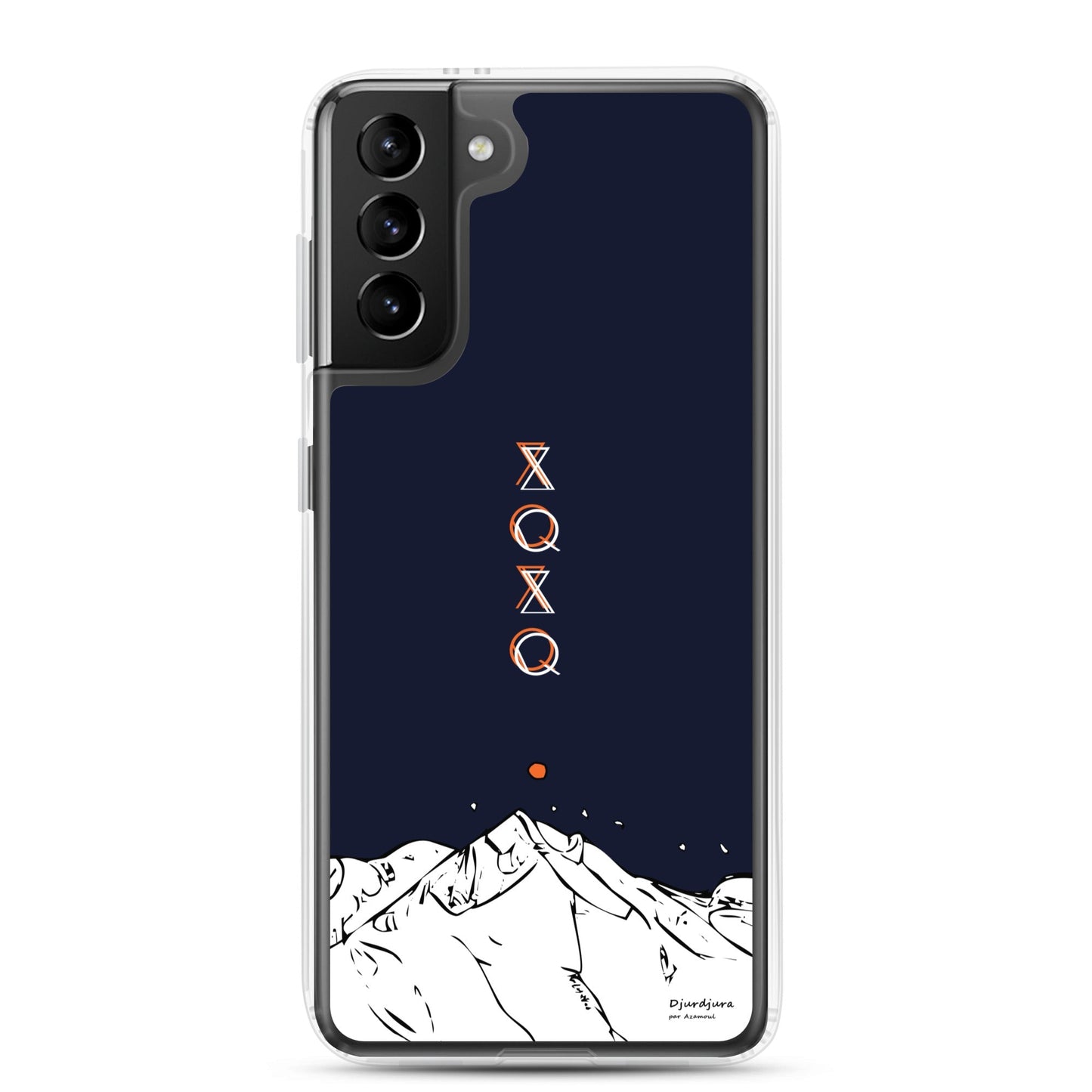 Coque Djurdjura de la kabylie en algérie Tifinagh de Samsung s10 par azamoul mode et accessoires berbères amazigh