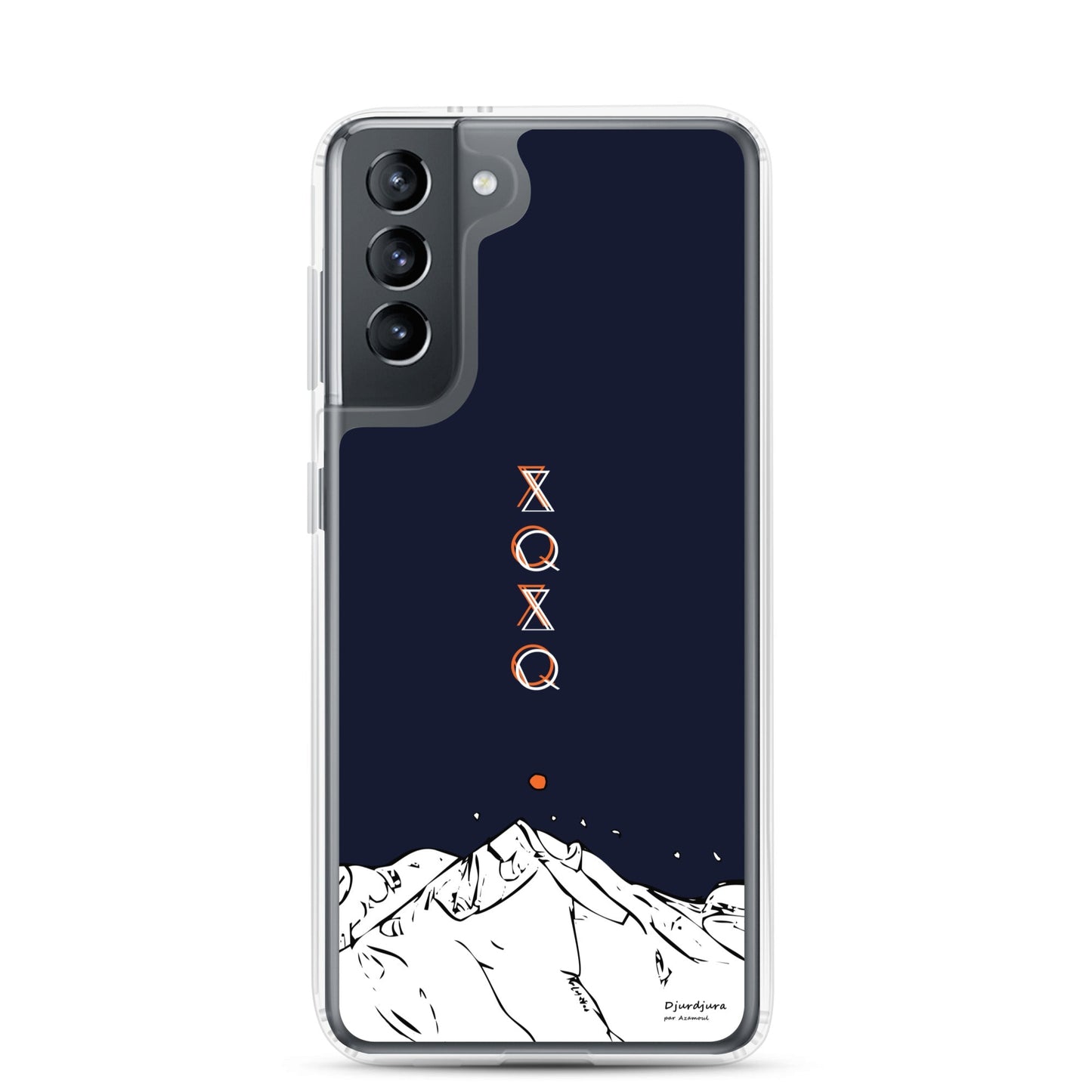 Coque Djurdjura de la kabylie en algérie Tifinagh de Samsung s10 par azamoul mode et accessoires berbères amazigh