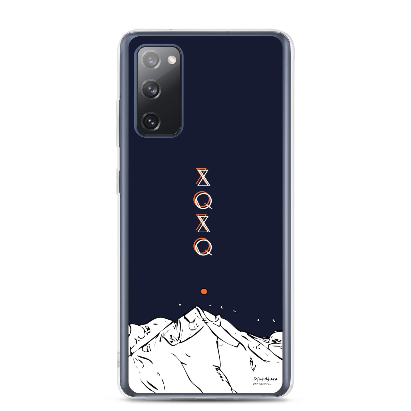 Coque Djurdjura de la kabylie en algérie Tifinagh de Samsung s10 par azamoul mode et accessoires berbères amazigh