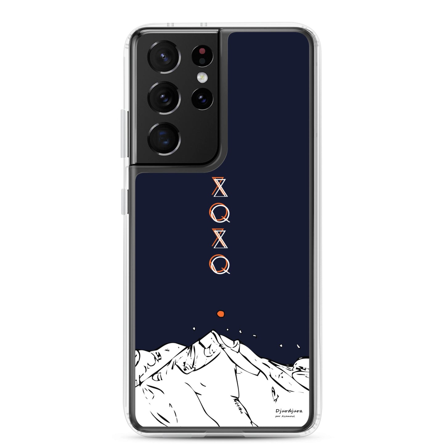 Coque Djurdjura de la kabylie en algérie Tifinagh de Samsung s10 par azamoul mode et accessoires berbères amazigh