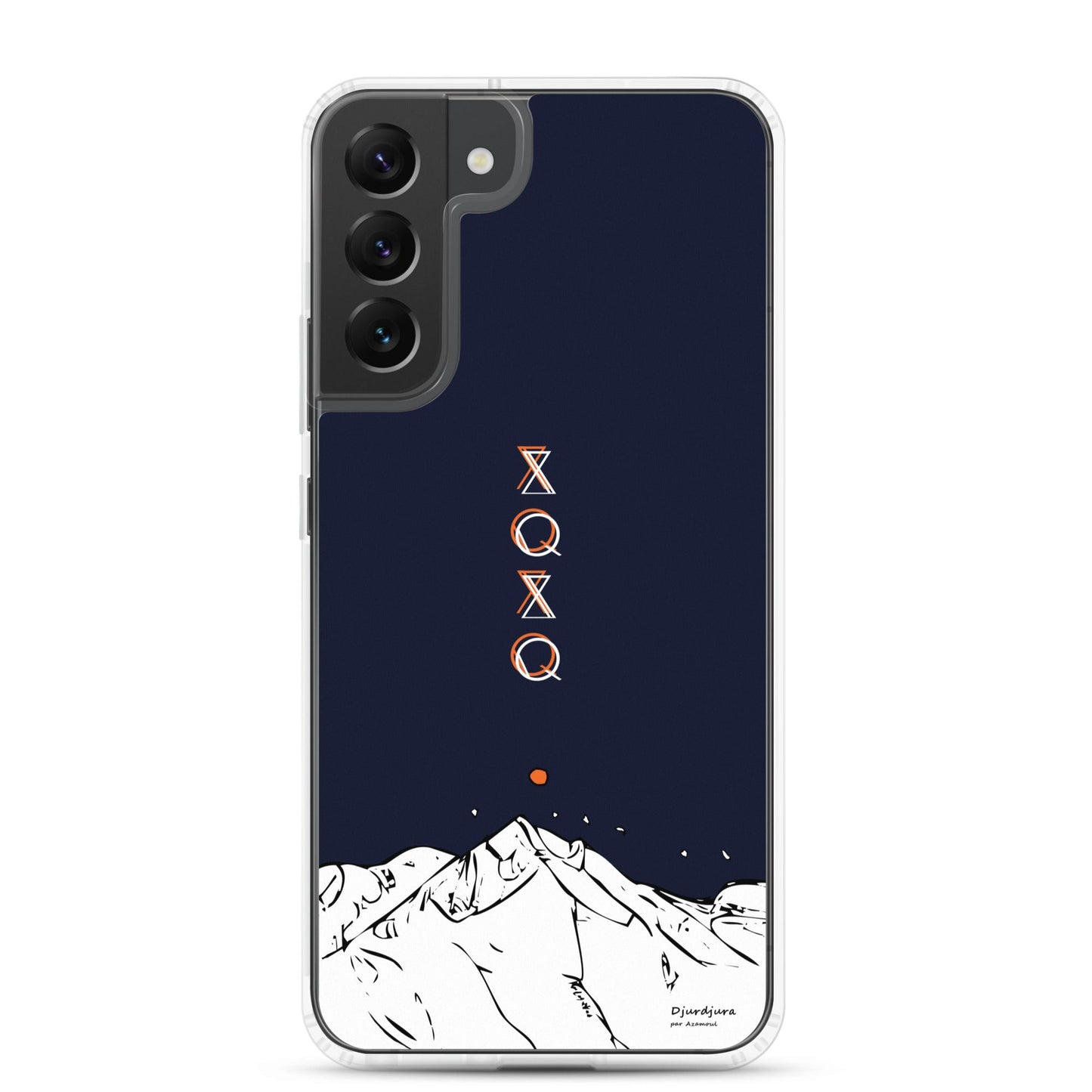 Coque Djurdjura de la kabylie en algérie Tifinagh de Samsung s10 par azamoul mode et accessoires berbères amazigh