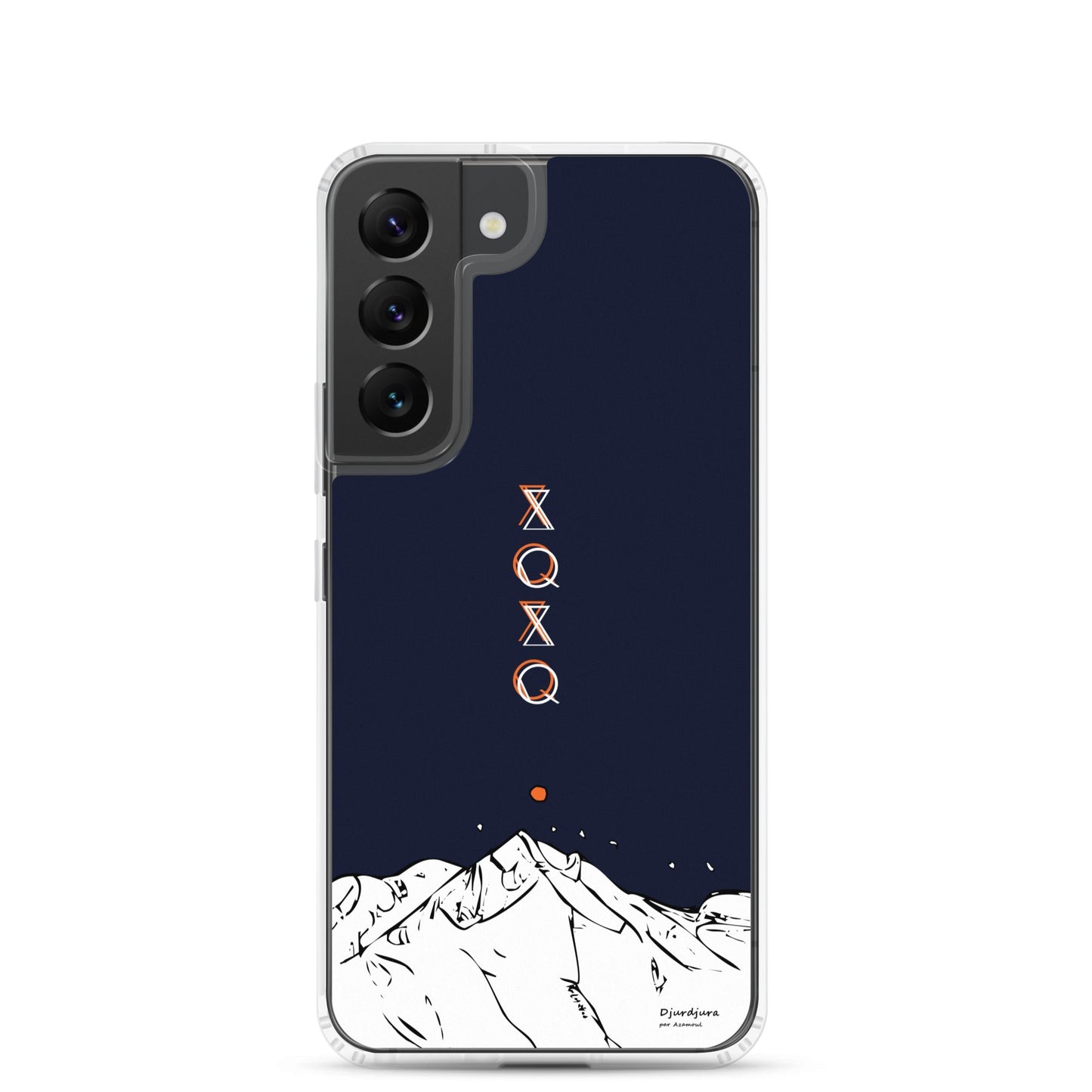 Coque Djurdjura de la kabylie en algérie Tifinagh de Samsung s10 par azamoul mode et accessoires berbères amazigh