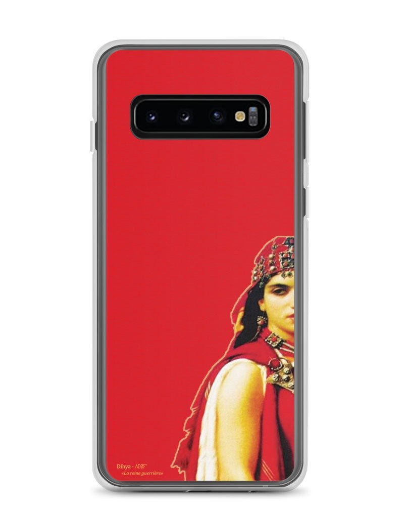 Coque téléphone Dihya/Kahina la reine guerrières des berbères et amazigh par Azamoul mode et accessoires pour Samsung Galaxy S10