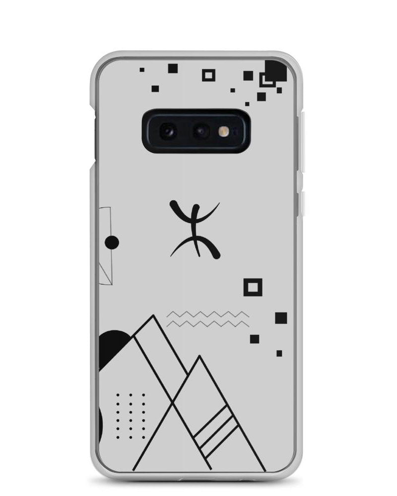 coque abstract amazigh l'univers amazigh berbère azamoul mode accessoires berbères samsung galaxy s10e