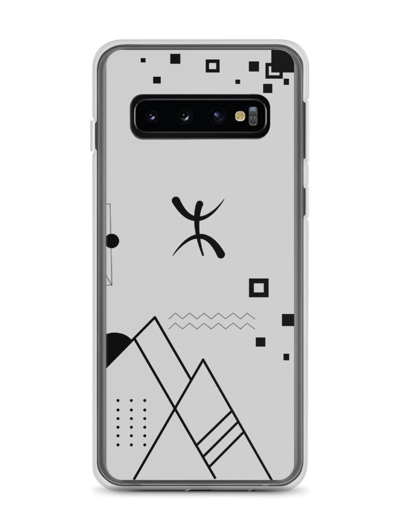 coque abstract amazigh l'univers amazigh berbère par azamoul mode accessoires berbères samsung galaxy s10plus