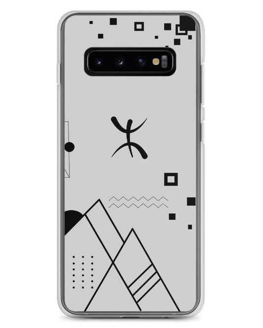 coque abstract amazigh l'univers amazigh berbère azamoul mode accessoires berbères samsung galaxy s10