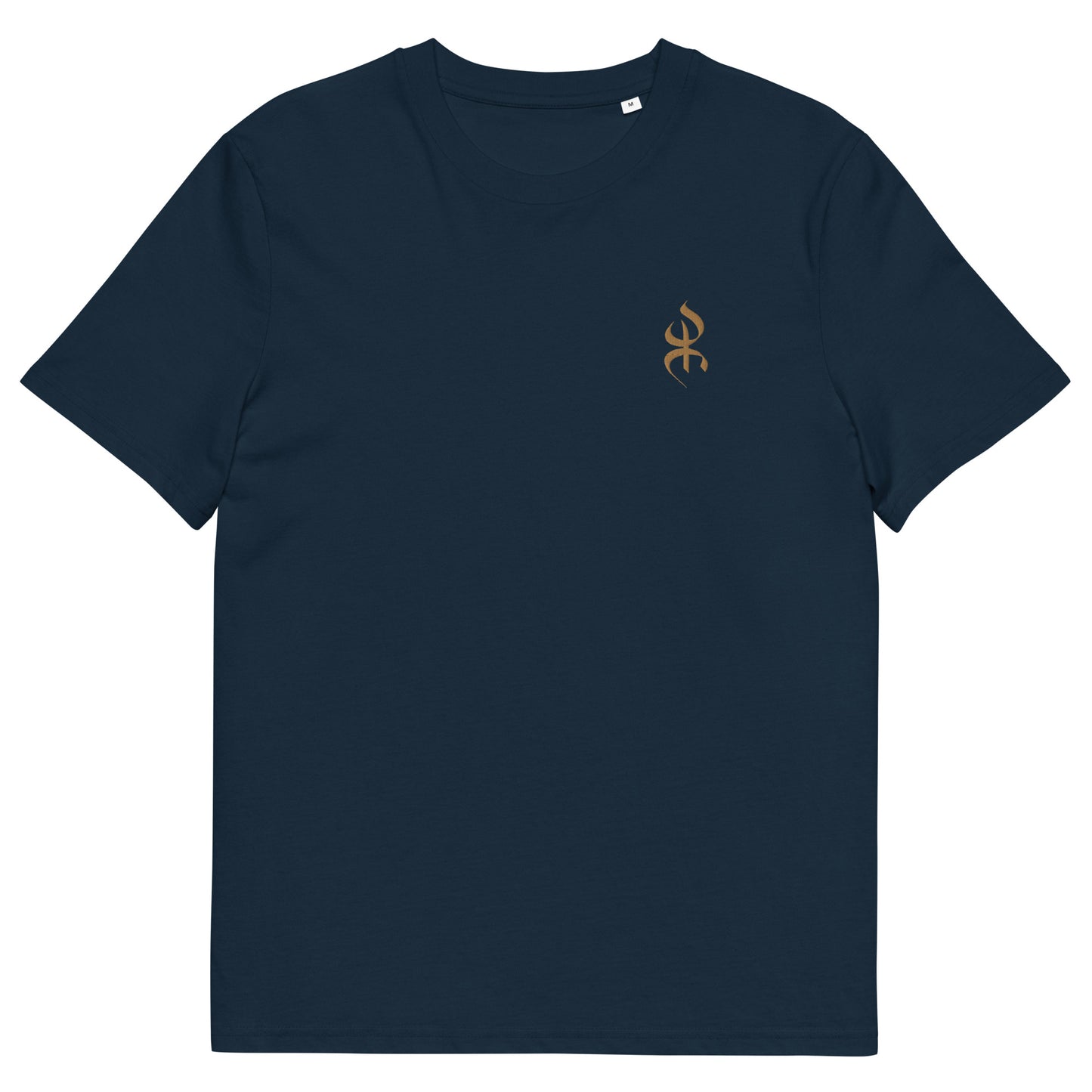 tshirt YAZ pour homme symbole berbère du peuple libre par azamoul mode et accessoires berberes couleur bleu marine