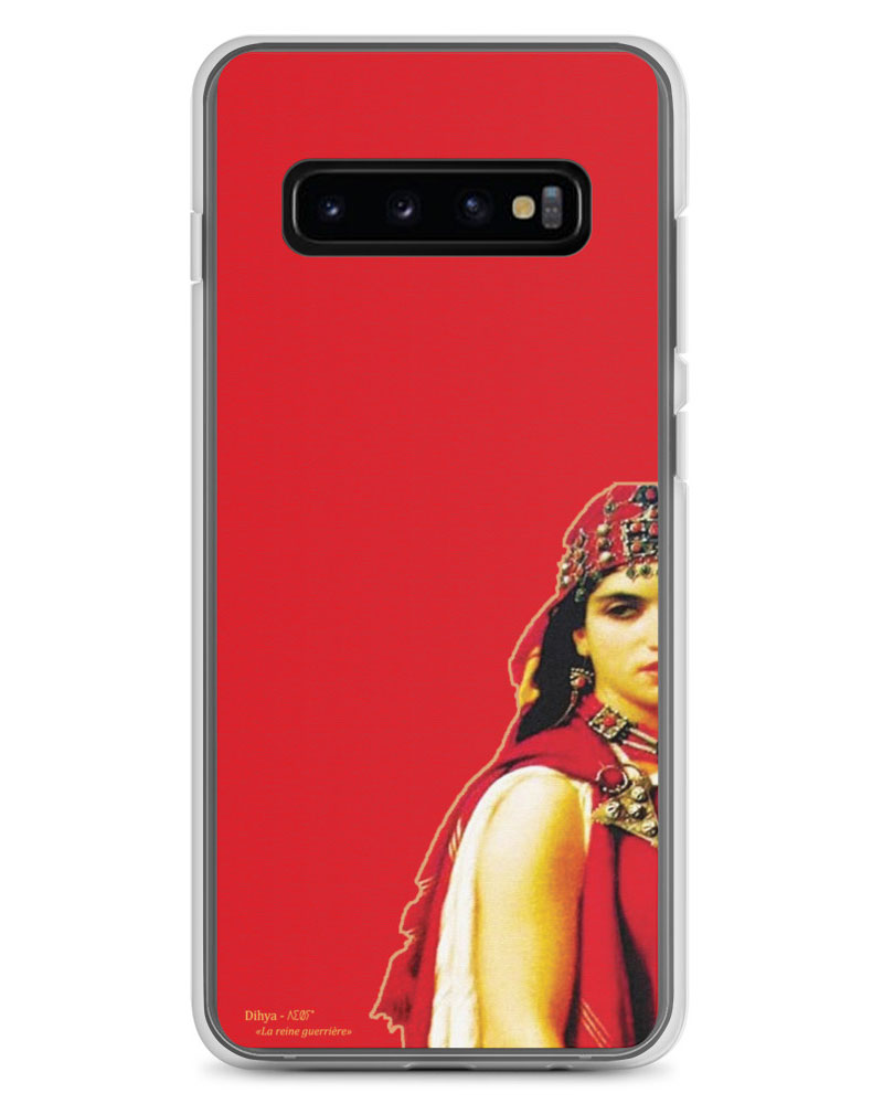 Coque téléphone Dihya/Kahina la reine guerrières des berbères & amazigh par Azamoul mode et accessoires pour Samsung Galaxy S10