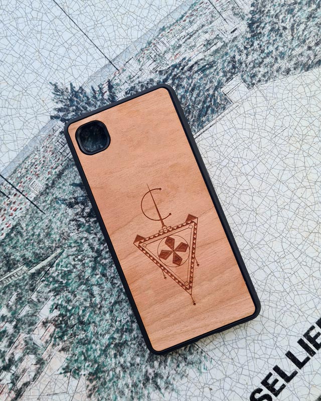 XIAOMI - Coque en bois Afzim/Tiseghnest - Fabrication 100% française ( Azamoul x Coque en Bois) - Azamoul