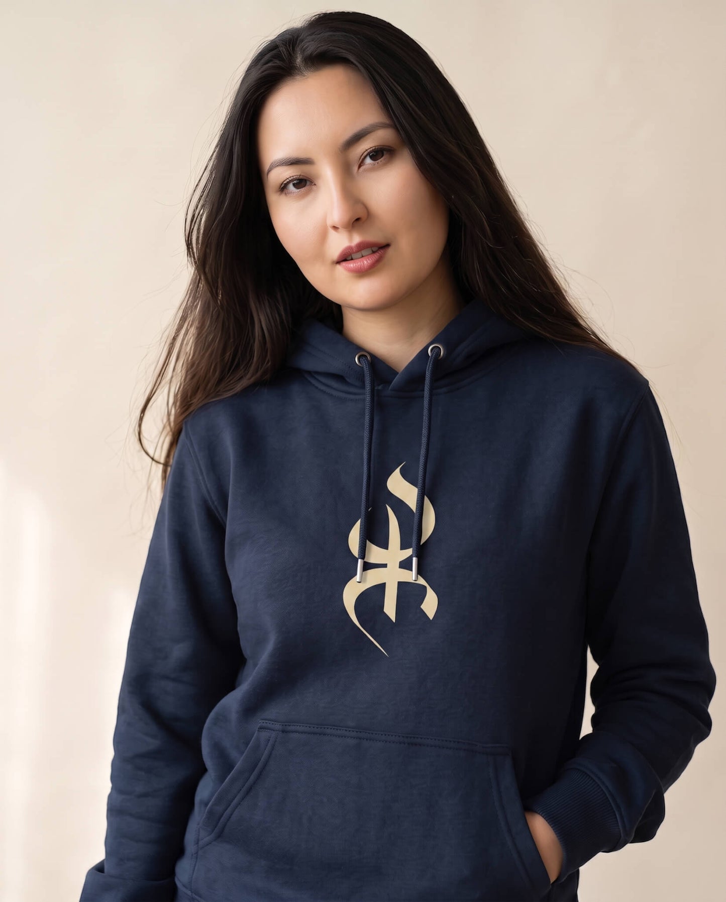 Sweat à capuche Yaz pour Femme - Premium en Coton - Imprimé en France
