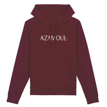 Sweat à capuche Azamoul pour Femme - Premium en Coton Bio - Imprimé en France