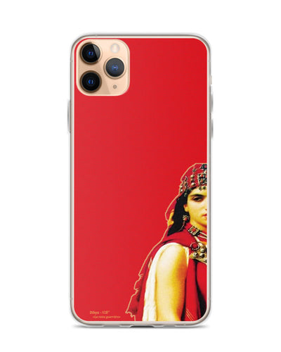 Coque de téléphone Dihya/Kahina "la reine guerrière" par Azamoul mode et accessoires berbères amazigh pour iPhone 11 pro max couleur rouge