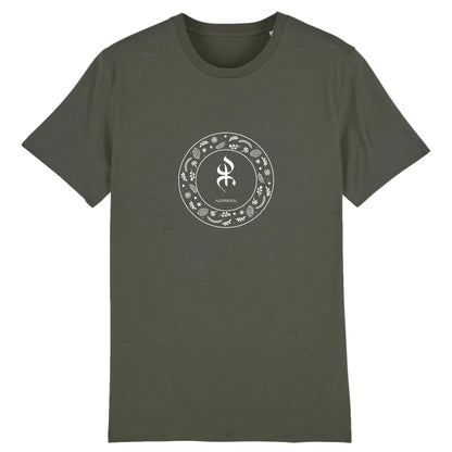 tshirt YAZ pour homme symbole berbère du peuple libre par azamoul mode et accessoires berberes couleur  Kaki
