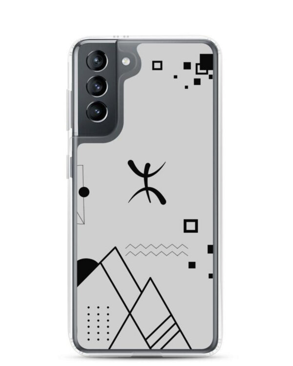 coque abstract amazigh l'univers amazigh berbère par azamoul mode accessoires berbères samsung galaxy s21