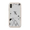Coque pour iPhone X / XS  abstract amazigh qui montre l'univers berbère avec symbole berbère YAZ par azamoul de mode et accessoires berbères