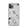 Coque pour iPhone 11 pro abstract amazigh avec le symbole berbère YAZ par azamoul de mode et accessoires berbères