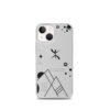 Coque de téléphone iphone 13 mini abstract amazigh qui montre l'univers berbère avec symbole berbère YAZ par azamoul de mode et accessoires berbères