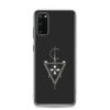 Coque de téléphone rigide avec avec le design Afzim Tiseghnest , symbole berbère et bijou kabyle berbère pour samsung