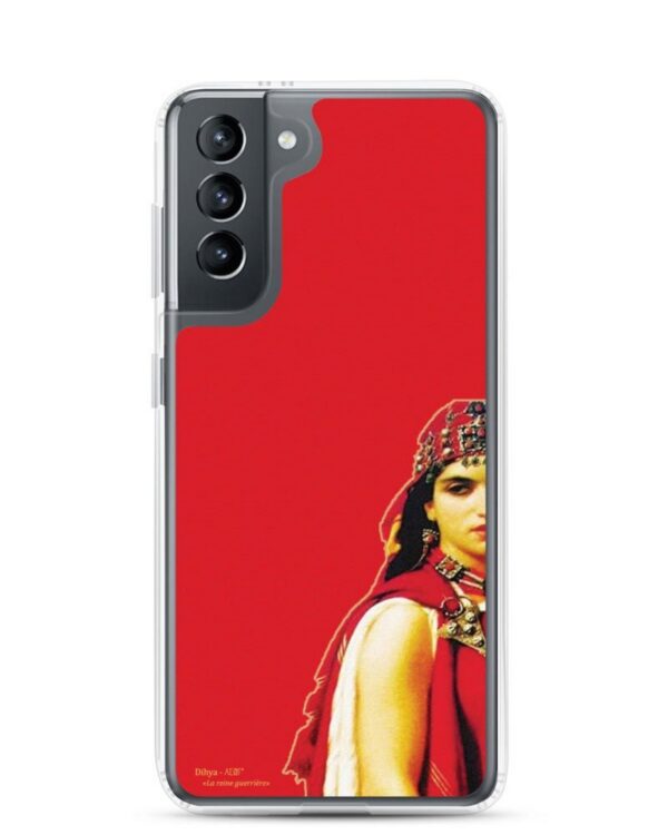 Coque téléphone Dihya/Kahina la reine guerrières des berbères & amazigh par Azamoul mode et accessoires pour Samsung Galaxy S21
