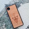 XIAOMI - Coque en bois Afzim/Tiseghnest  - Fabrication 100% française ( Azamoul x Coque en Bois) - Azamoul