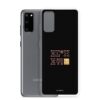 Coque de téléphone Samsung avec le motif berbère Imazighen écrit en tifinagh par azamoul mode et accessoires berbères amazigh pour Samsung Galaxy s20