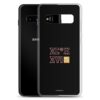 Coque de téléphone Samsung avec le motif berbère Imazighen écrit en tifinagh par azamoul mode et accessoires berbères amazigh pour Samsung Galaxy