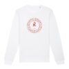 pull premium avec le symbole berbère amazigh YAZ , symbole du peuple libre amazigh, par azamoul mode et accessoires berbères de couleur blanc