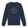 pull premium avec le symbole berbère amazigh YAZ , symbole du peuple libre amazigh, par azamoul mode et accessoires berbères de couleur bleu