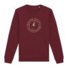 pull premium avec le symbole berbère amazigh YAZ , symbole du peuple libre amazigh, par azamoul mode et accessoires berbères de couleur bordeaux