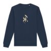 pull premium avec le symbole berbère amazigh YAZ , symbole du peuple libre amazigh, par azamoul mode et accessoires berbères de couleur Marine
