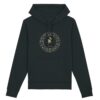 sweat_capuche_YAZ_symbole_peuple_libre_amazigh_berbere_noir sweat à capuche avec le symbole berbère amazigh YAZ , symbole du peuple libre amazigh, par azamoul mode et accessoires berbères de couleur noir