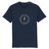 tshirt YAZ premium avec le symbole berbère amazigh YAZ , symbole du peuple libre amazigh, par azamoul mode et accessoires berbères de couleur bleu Marine